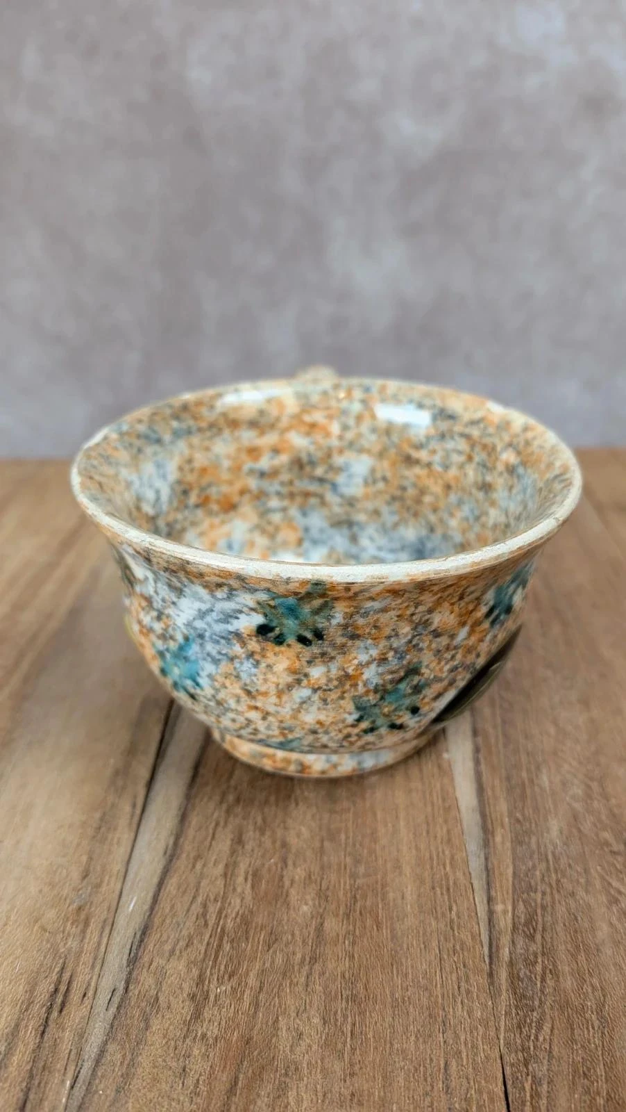 Taza vintage Vallauris decoración pintada a mano – photo 5